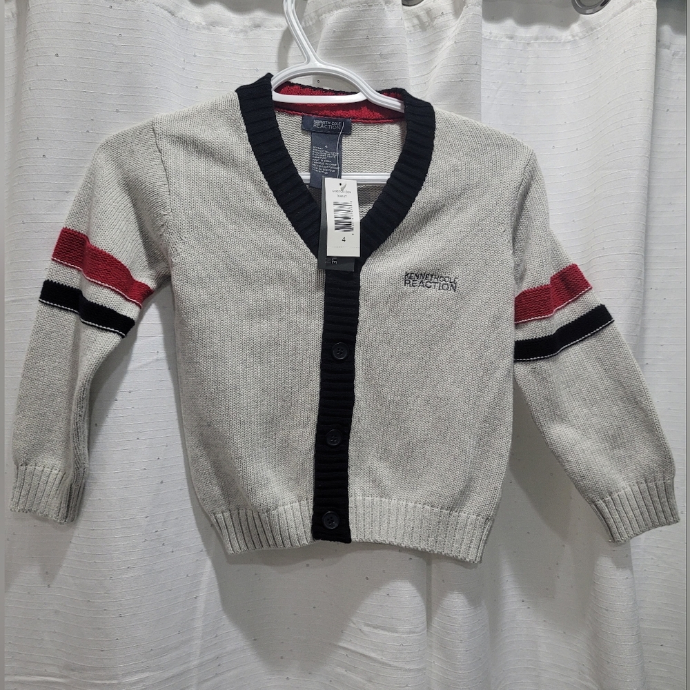 KENNETH COLE Cardigan Kids Size 4 New With Tags